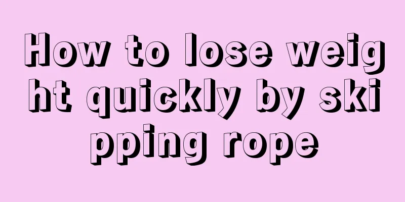 How to lose weight quickly by skipping rope