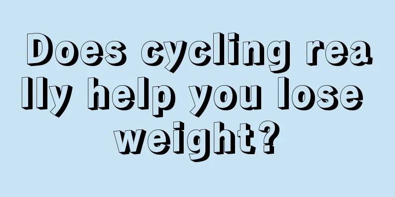 Does cycling really help you lose weight?