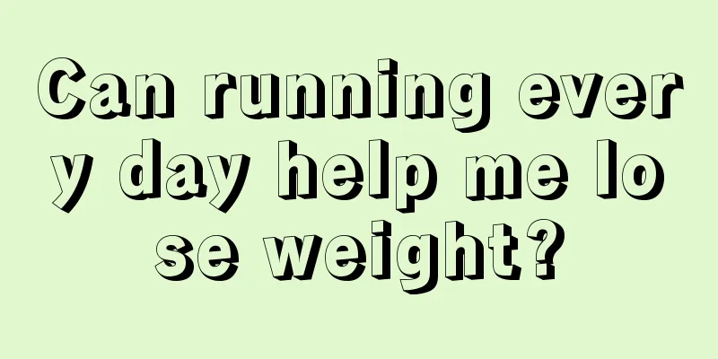 Can running every day help me lose weight?