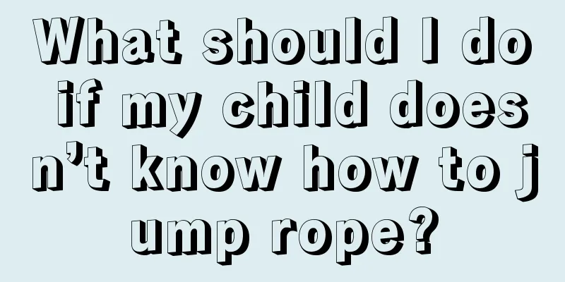 What should I do if my child doesn’t know how to jump rope?