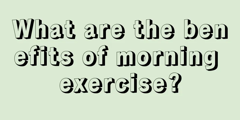 What are the benefits of morning exercise?