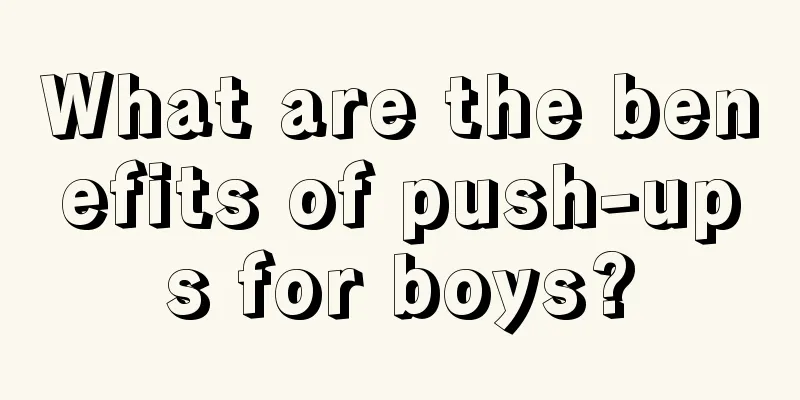 What are the benefits of push-ups for boys?