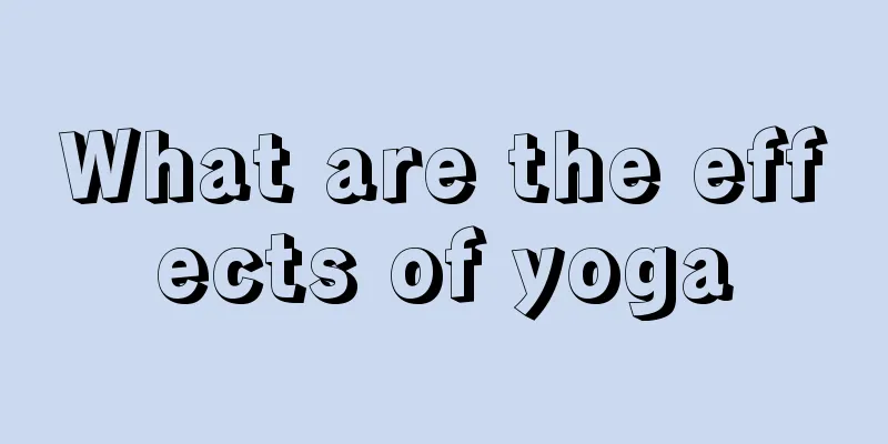 What are the effects of yoga