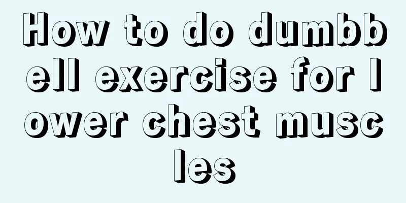 How to do dumbbell exercise for lower chest muscles