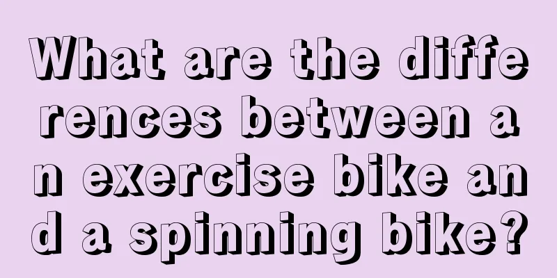 What are the differences between an exercise bike and a spinning bike?