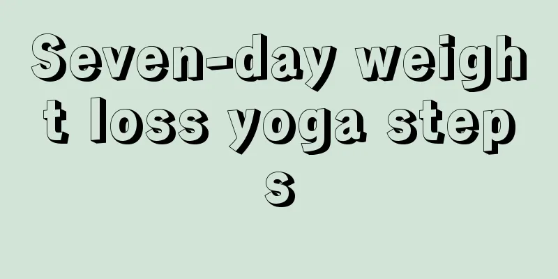 Seven-day weight loss yoga steps