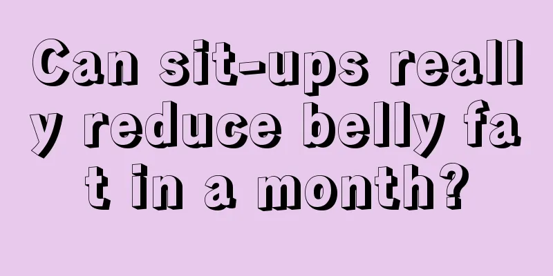 Can sit-ups really reduce belly fat in a month?