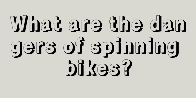 What are the dangers of spinning bikes?