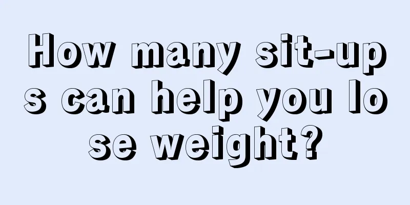 How many sit-ups can help you lose weight?