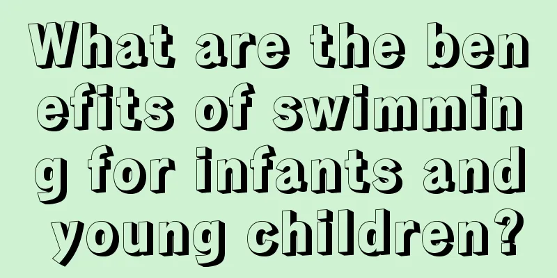 What are the benefits of swimming for infants and young children?