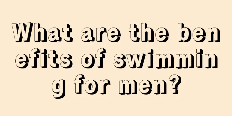 What are the benefits of swimming for men?