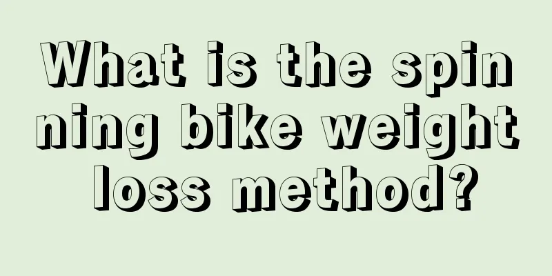 What is the spinning bike weight loss method?