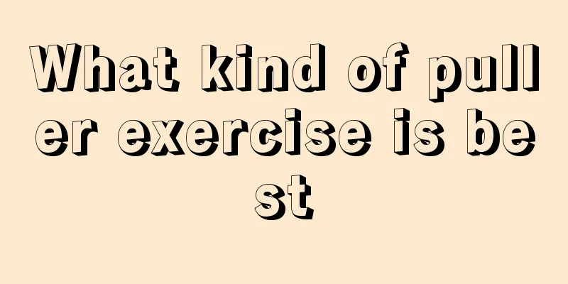 What kind of puller exercise is best