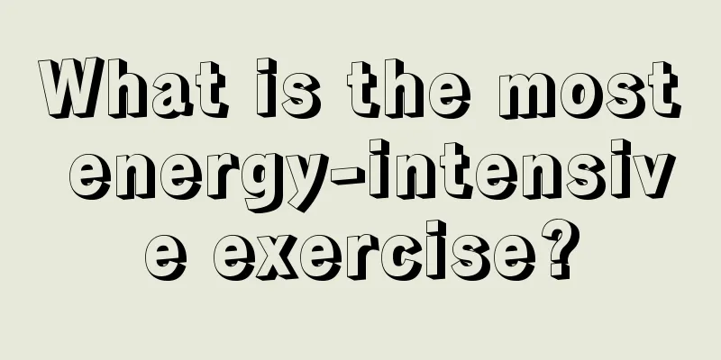 What is the most energy-intensive exercise?