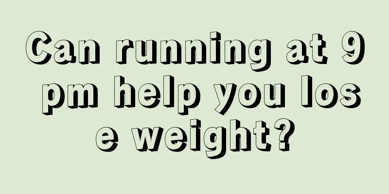 Can running at 9 pm help you lose weight?