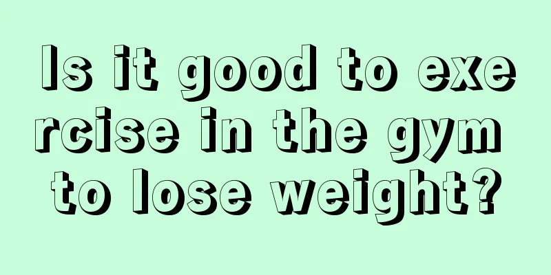 Is it good to exercise in the gym to lose weight?