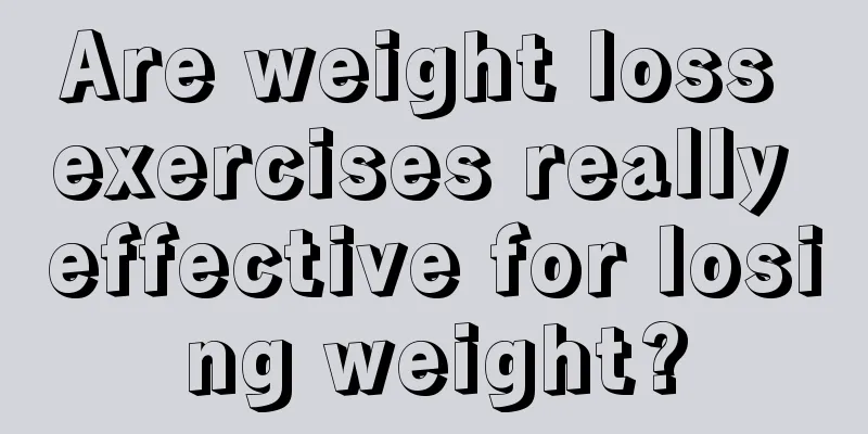 Are weight loss exercises really effective for losing weight?