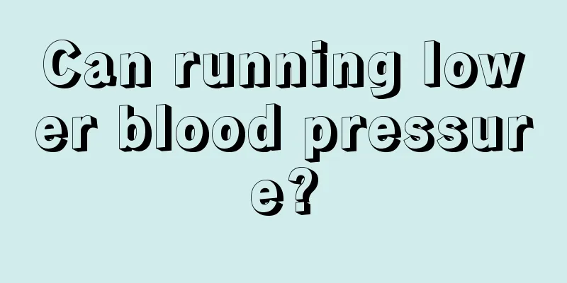 Can running lower blood pressure?