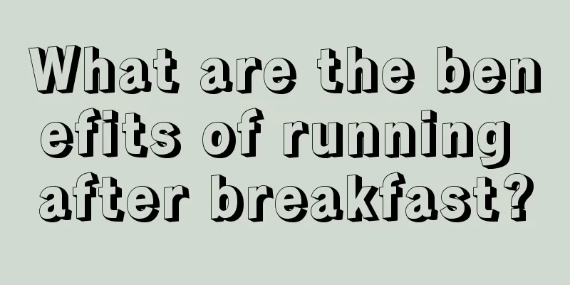 What are the benefits of running after breakfast?