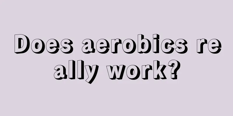 Does aerobics really work?