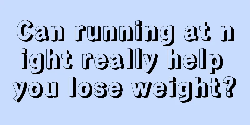 Can running at night really help you lose weight?