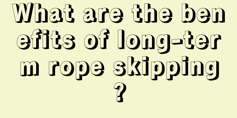 What are the benefits of long-term rope skipping?