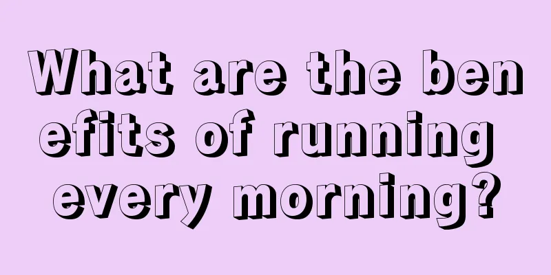 What are the benefits of running every morning?