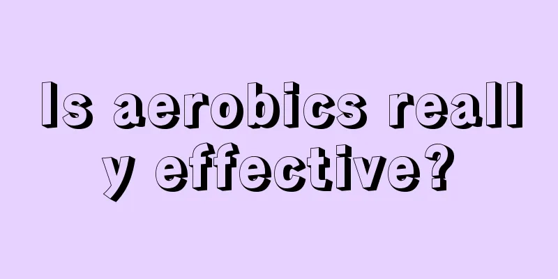 Is aerobics really effective?