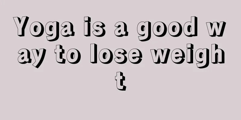 Yoga is a good way to lose weight