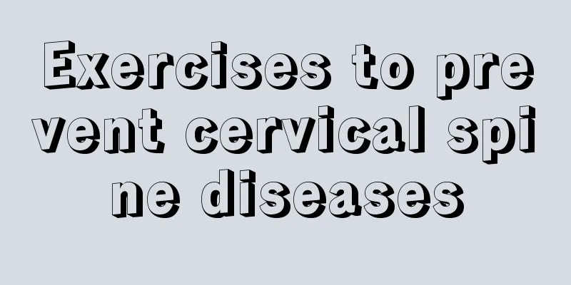 Exercises to prevent cervical spine diseases