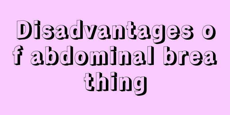 Disadvantages of abdominal breathing