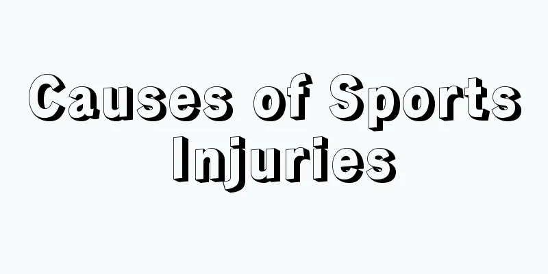 Causes of Sports Injuries