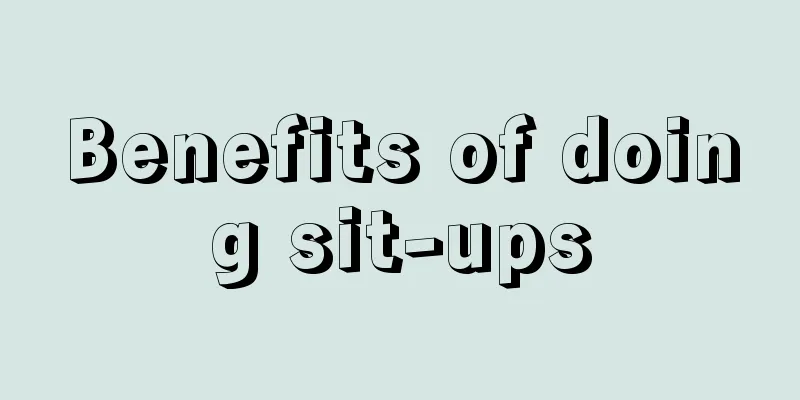 Benefits of doing sit-ups