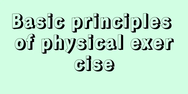 Basic principles of physical exercise