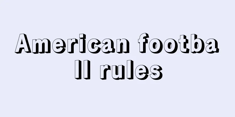 American football rules