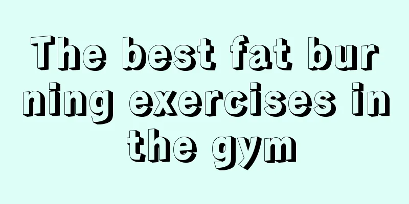 The best fat burning exercises in the gym