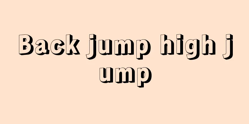 Back jump high jump