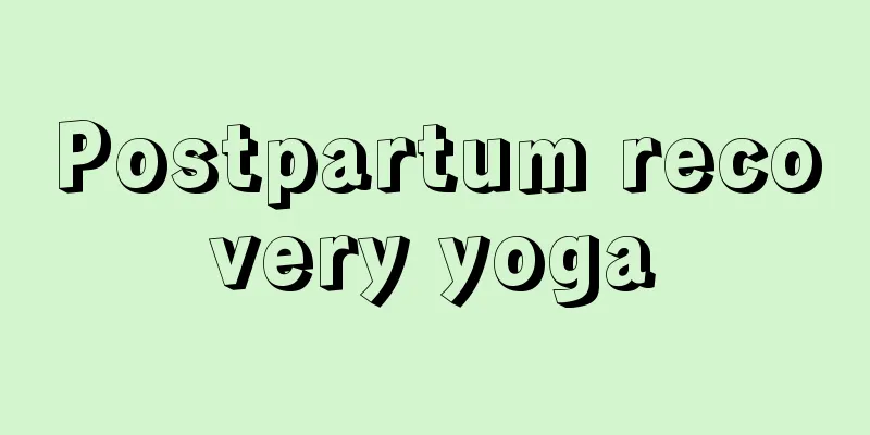 Postpartum recovery yoga