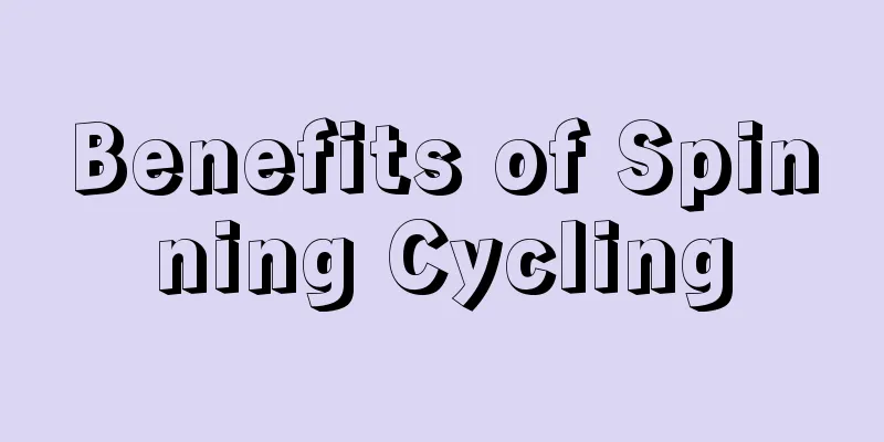 Benefits of Spinning Cycling